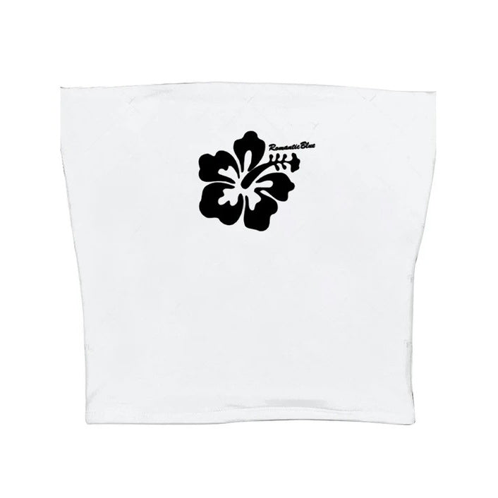 coconut girl aesthetic tube top