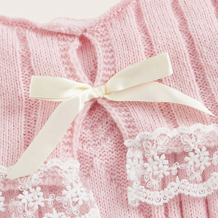 portrait mode lace sweater