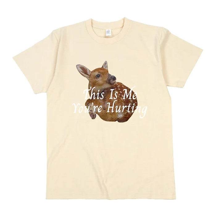 this is me you're hurting graphic t shirt