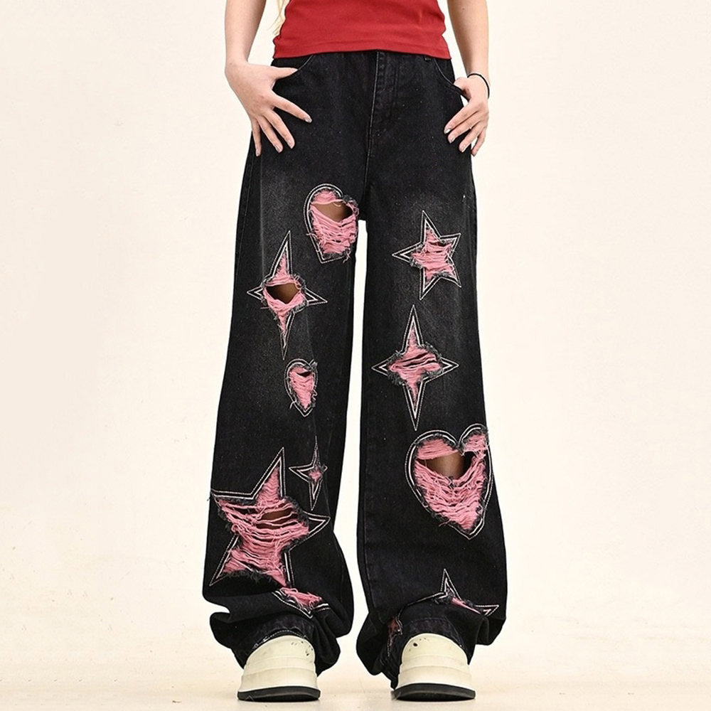 emo phase wide leg jeans