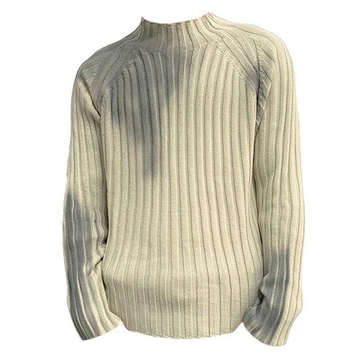 grunge washed knit sweater