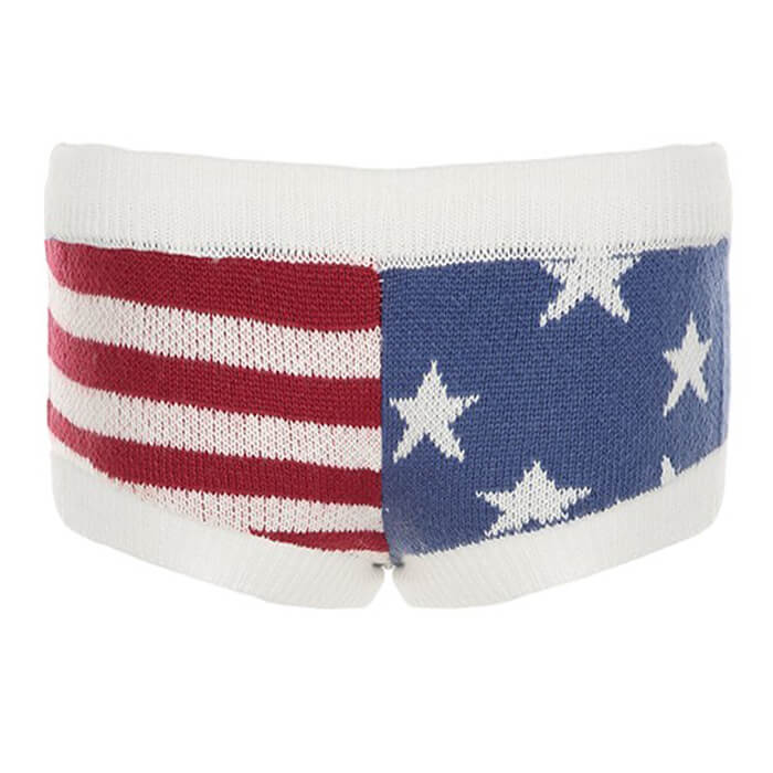 usa stars & stripes knit shorts