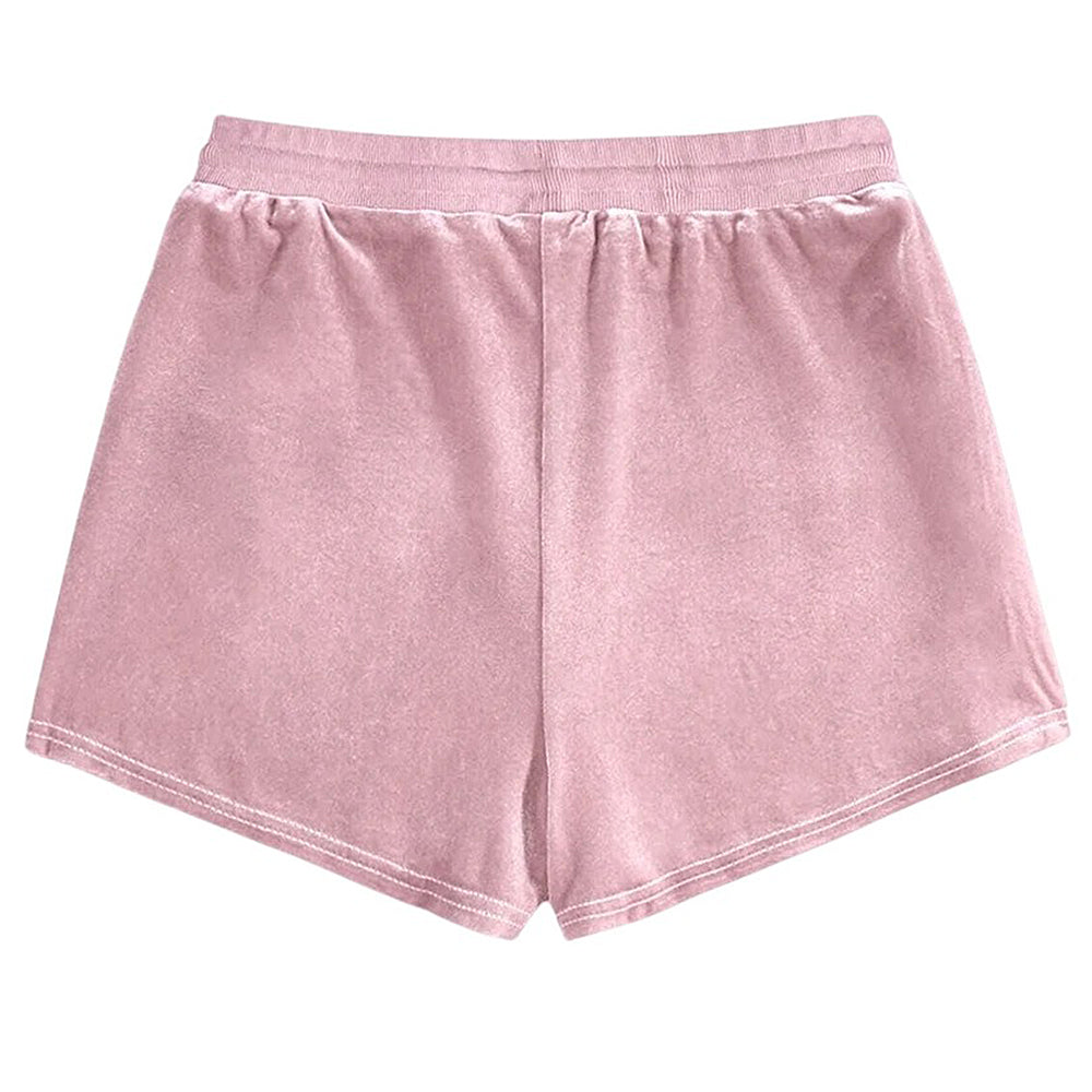 y2k cross rhinestone shorts